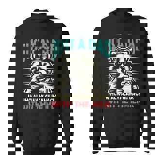 Just A Dad Who Always Came Back With The Milk Fathers Day Sweatshirt | Seseable FR