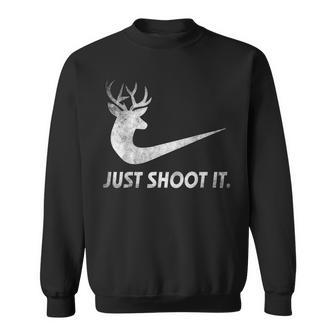 Just Shoot It Deer Hunting Costume Sweatshirt - Thegiftio UK