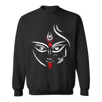 Kali Goddess Deity Indian India Hindu Yoga Puja Kali Sweatshirt - Monsterry AU