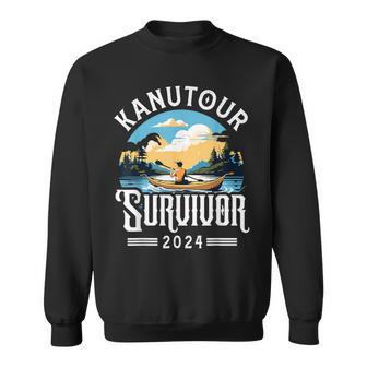 Kanufahrer Kanu Kanutour Survivor 2024 Sweatshirt - Geschenkecke