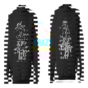 Karaoke Singer 80S Retro Crazy Karaoke Lady Sweatshirt - Thegiftio