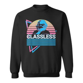 Karl Marx Communism Communist Socialism Classless Sweatshirt - Monsterry