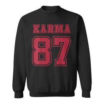 Karma 87 Sporty Trendy Sweatshirt | Mazezy