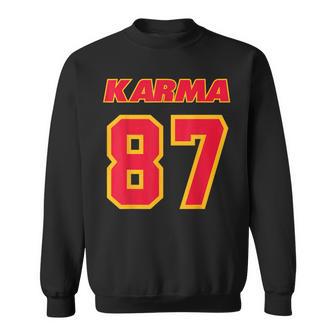 Karma Is 87 Sweatshirt - Monsterry UK