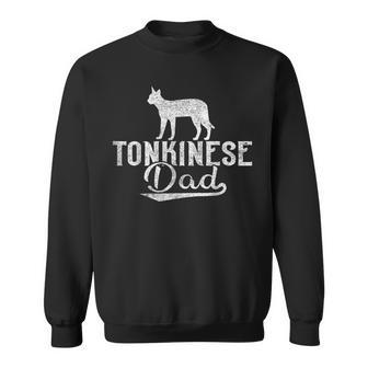 Katzenbesitzer Katzen Papa Tonkinese Dad Sweatshirt - Geschenkecke