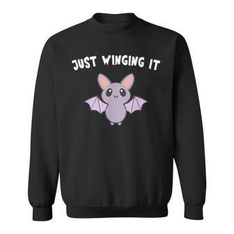 Kawaii Cute Bat Lover Bat Sweatshirt - Monsterry AU