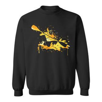 Kayak Water Sports Canoe Kayak Kayaker Sweatshirt - Seseable