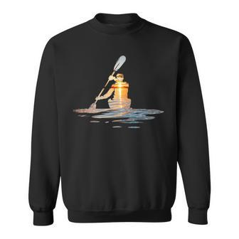 Kayaking Kayak Kayaker Sweatshirt | Mazezy
