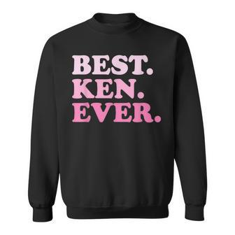 Ken Name Best Ken Ever Vintage Sweatshirt - Seseable