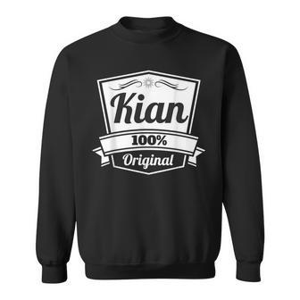 Kian Kian Name Personalised Sweatshirt - Seseable