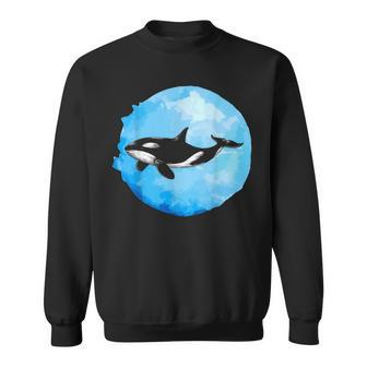 Killer Whale Orca Sweatshirt - Seseable