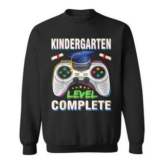 Kindergarten Level Complete Graduation Class 2024 Boys Gamer Sweatshirt - Seseable
