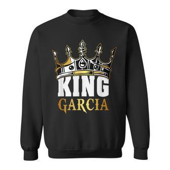 King Garcia Garcia Name Sweatshirt - Seseable