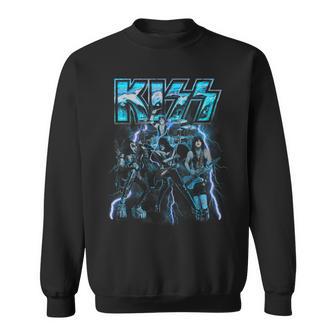 Kiss Blue Blitz Sweatshirt - Seseable