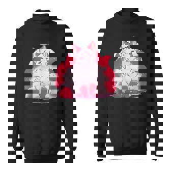 Kitsune Fox Animal Cute Japanese Anime Kawaii Fox Sweatshirt - Thegiftio UK