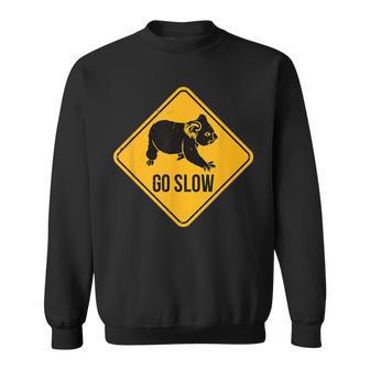 Koala Bear Australia Australian Go Slow Koalas Sign Sweater e - Cadeauxyz