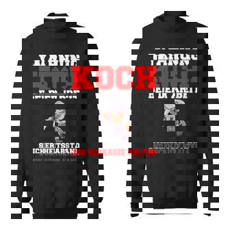 Koch Warnung German Language Sweatshirt - Seseable