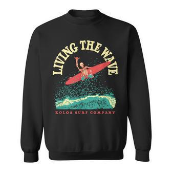 Koloa Surf Straight Air Logo Sweatshirt - Seseable