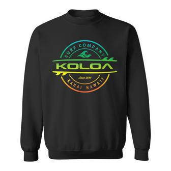 Koloa Surf Thruster Multicolor Logo Sweatshirt - Monsterry UK