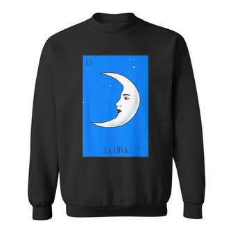 La Luna Mexican Lottery Culture Sweatshirt - Seseable