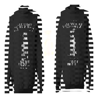 La Vie Est Meilleure Avec Un Amateur De Chiens Whippet Sweater e - Cadeauxyz