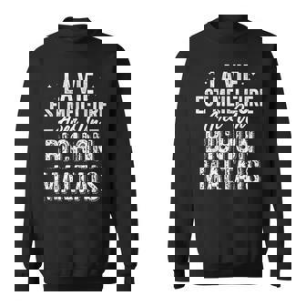 La Vie Est Meilleure Avec Un Bichon Maltais Sweater e - Cadeauxyz