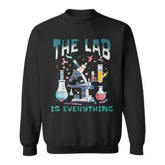 The Lab Is Everything Medical Lab Tech Lab Week 2024 Sweatshirt - Monsterry AU