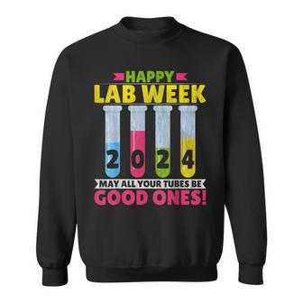Lab Tech Happy Lab Week 2024 Lab Technician Sweatshirt - Monsterry CA
