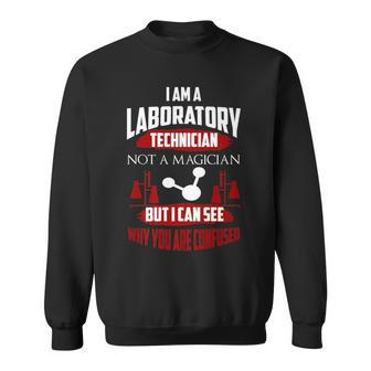 Laboratory Technician Saying Lab Tech Sweatshirt - Monsterry DE
