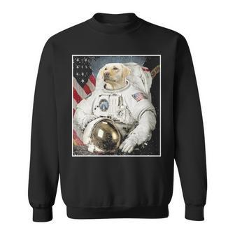 Labrador Retriever Space Explorer Sweatshirt | Mazezy