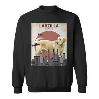 Labzilla Labrador Retriever Lab Lovers Sweatshirt | Mazezy