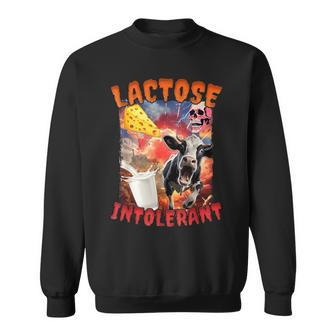 Lactose Intolerant Meme Sweatshirt | Mazezy
