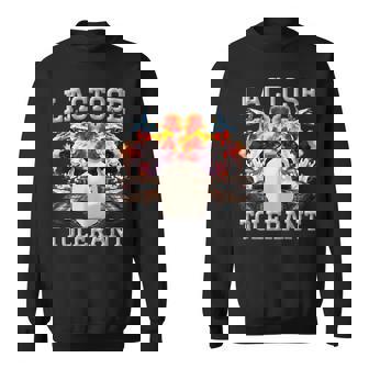 Lactose Tolerant Cow Farm Milk Sweatshirt - Seseable