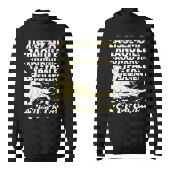 Laissez Moi Tranquille Chat Humour Animal Blague Cadeau Sweater e - Cadeauxyz