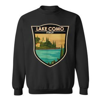 Lake Como Vacation Italy Vintage Sweatshirt - Monsterry