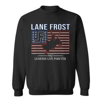 Lane Frost Legends Live Together Rodeo Lover Sweatshirt | Mazezy CA