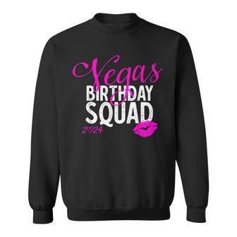 Las Vegas Girls Trip 2024 Girls Vegas Birthday Squad Sweatshirt - Seseable