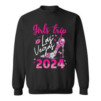 Las Vegas Girls Trip 2024 Girls Weekend Party Friend Match Sweatshirt - Monsterry