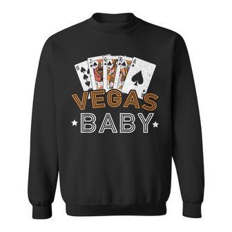 Las Vegas Nevada Strip Glücksspielproblem Sweatshirt, Schwarz S - Seseable