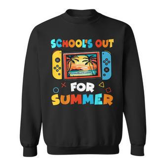 Last Day Of School For Boys Kid Schools Out For Summer Sweatshirt - Seseable
