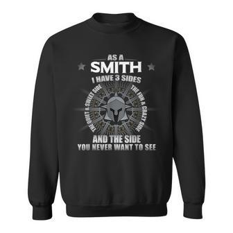 Last Name Smith Family Namesake Team Surname Reunion Sweatshirt - Seseable