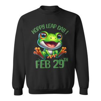 Leap Year 2024 February 29Th Leap Day Frog Cute Matching Sweatshirt - Seseable