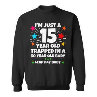 Leap Year Birthday 60Th Birthday Party Leap Day Birthday Sweatshirt - Seseable