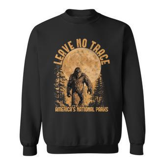 Leave No Trace America National Parks Big Foot Sweatshirt - Monsterry AU