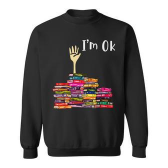 Lectura De Libros Lector De Bibliotecarios Nerd I'm Ok Escuela De Maestros Camisa de entrenamiento - Regaloses