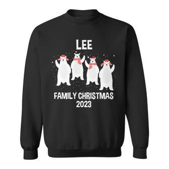 Lee Family Name Lee Family Christmas Sweatshirt - Seseable