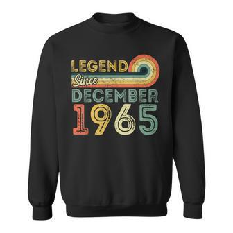 Legend Since December 1965 December 1965 Birthday Sweatshirt - Monsterry UK