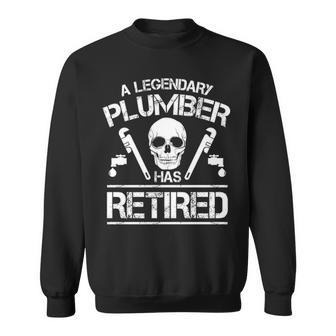 A Legendary Plumber Has Retired Sweatshirt | Mazezy