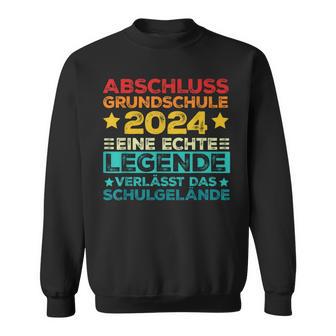 Legendeerlässt Schulgelände Abschluss Grundschule 2024 Sweatshirt - Geschenkecke