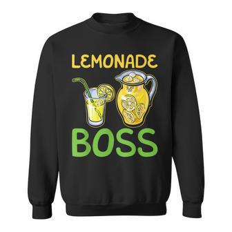 Lemon Boss Juice Stand Sweatshirt - Monsterry AU